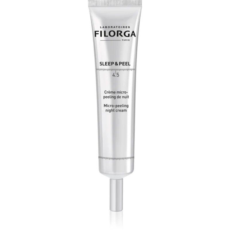 FILORGA SLEEP & PEEL 4.5 megújító éjszakai krém A.H.A.-val (Alpha Hydroxy Acids) 40 ml