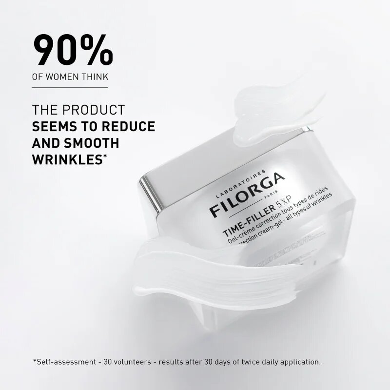 FILORGA TIME-FILLER 5XP GEL-CREAM intenzív géles krém kombinált és zsíros bőrre 50 ml