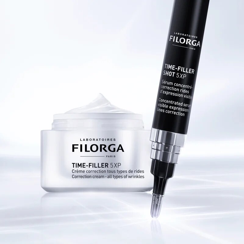 FILORGA TIME-FILLER SHOT intenzív szérum a bőröregedés első jeleinek eltüntetésére 15 ml