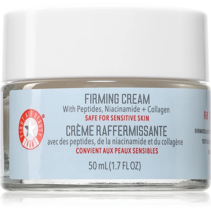 First Aid Beauty Firming Cream feszesítő hidratáló krém kollagénnel 50 ml