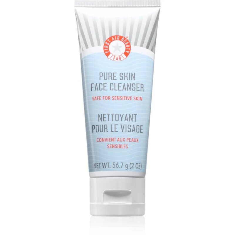 First Aid Beauty Pure Skin tisztító készítmény az arcra 56.7 g