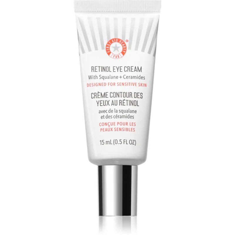 First Aid Beauty Retinol Eye Cream hidratáló szemkörnyékápoló krém retinollal 15 ml