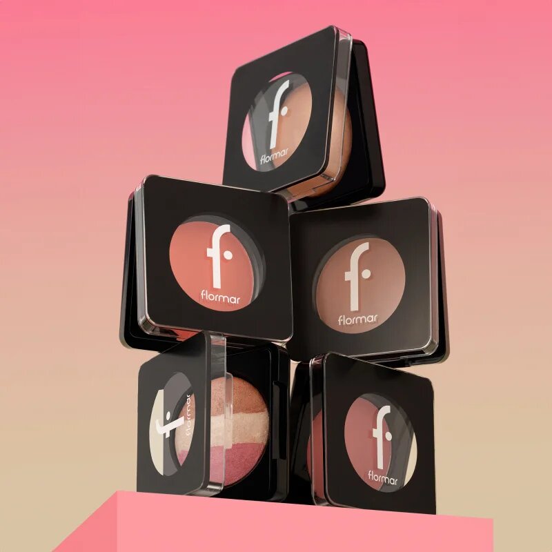 flormar Blush-On Baked élénkítő arcpirosító árnyalat 040 Shimmer Pink 4 g