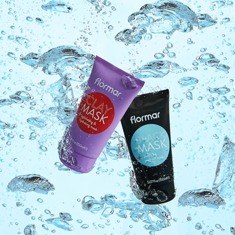 flormar Clay Mask hámlasztó tisztitó arcmaszk agyaggal 150 ml