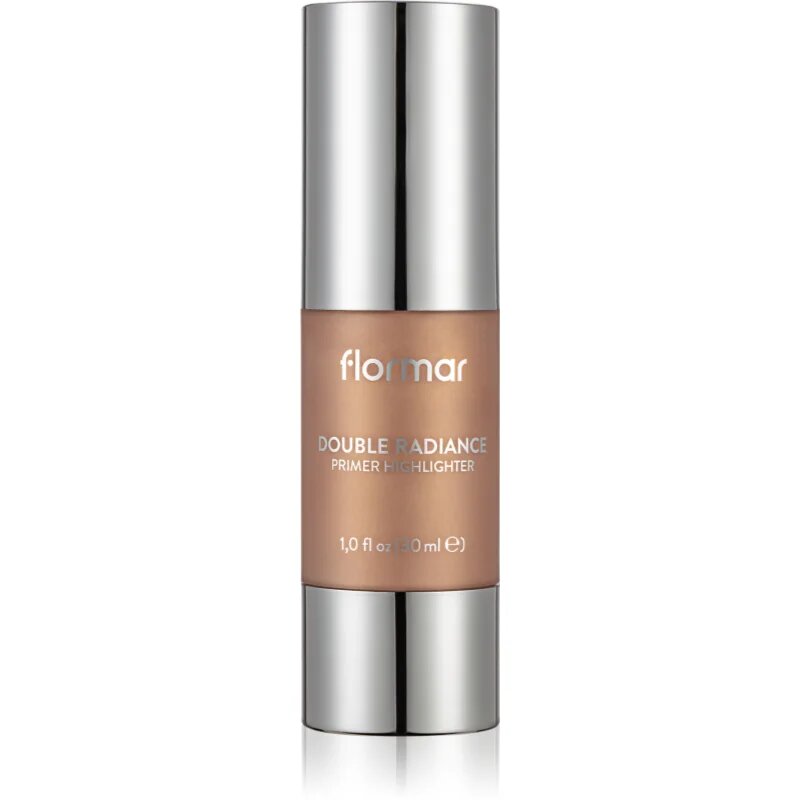 flormar Double Radiance Primer élénkítő sminkalap a make - up alá SPF 10 árnyalat 001 Sparkling Wine 30 ml