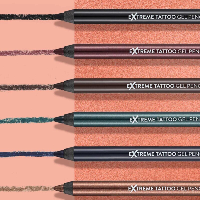 flormar Extreme Tattoo Gel Pencil vízálló zselés szemceruza árnyalat 04 Intense Blue 1.2 g