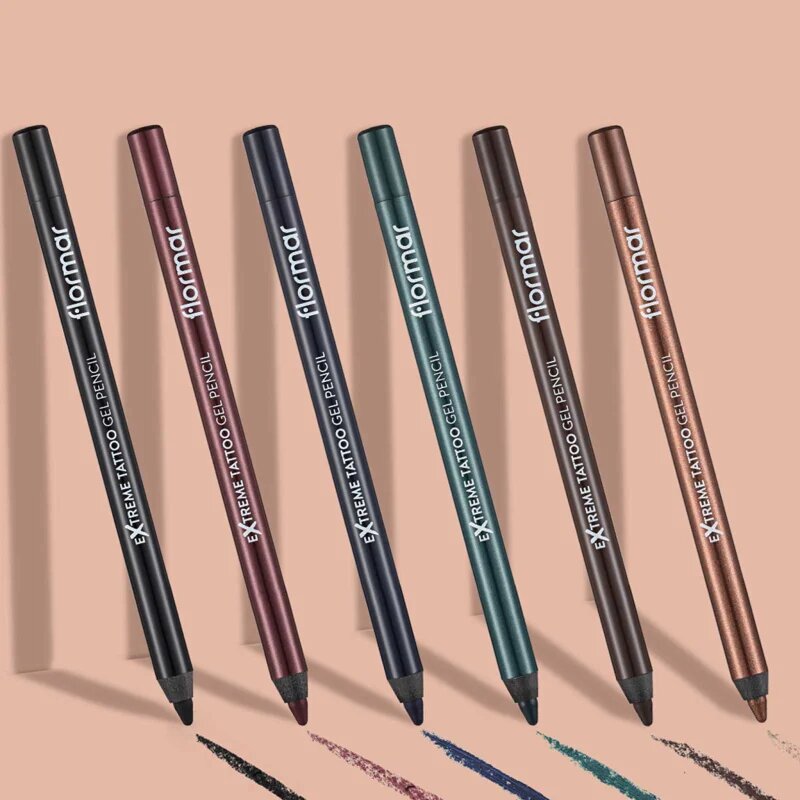 flormar Extreme Tattoo Gel Pencil vízálló zselés szemceruza árnyalat 04 Intense Blue 1.2 g