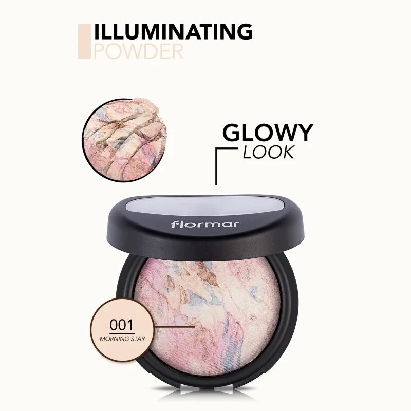 flormar Illuminating Powder világosító púder árnyalat 001 Morning Star 7 g