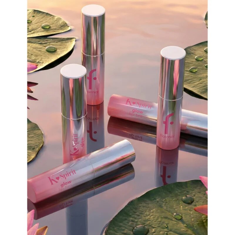 flormar K-Spirit Glow Lip Tint hidratáló szájfény csillámporral árnyalat 003 - Blossom Pop 4 ml