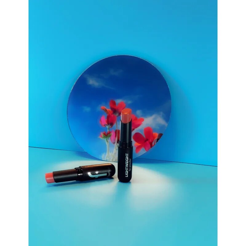 flormar Lightweight Lip Powder Lipstick Ultra matt hosszantrató rúzs árnyalat 002 New Day 3 g