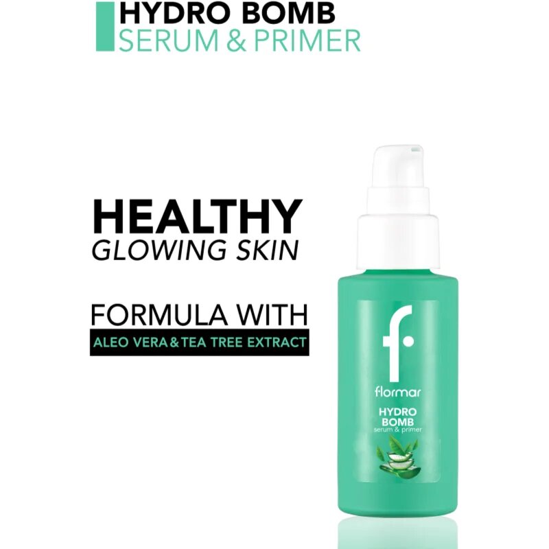 flormar Serum & Primer Hydro Bomb Egységesítő sminkalap 2 az 1-ben 30 ml