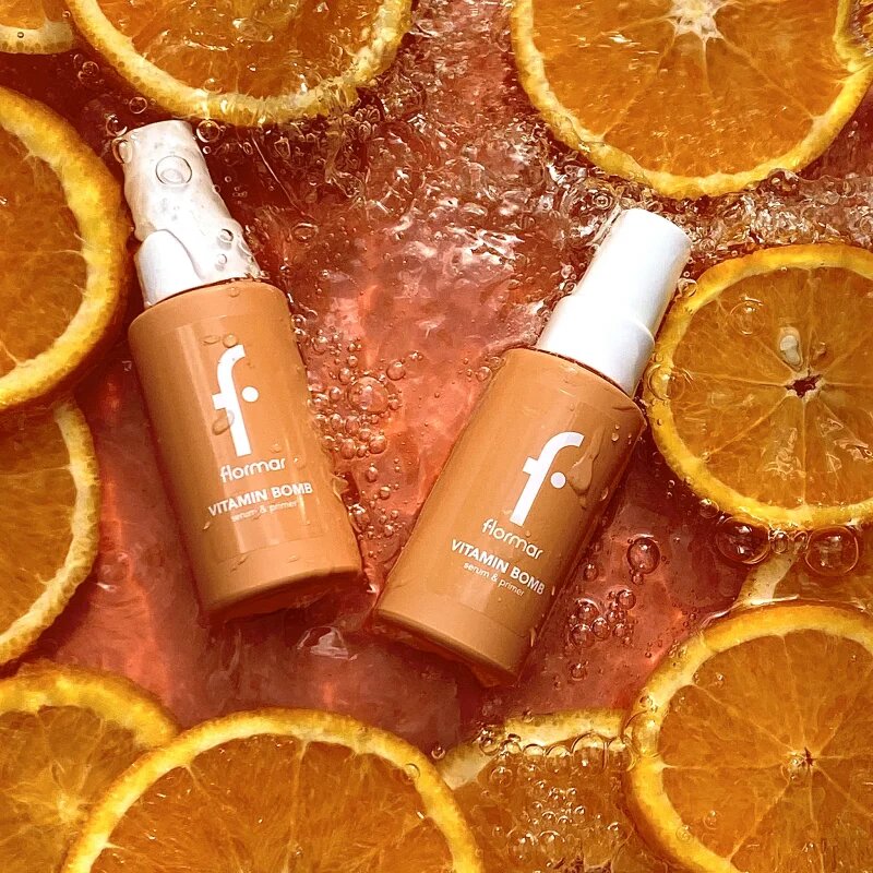 flormar Vitamin Bomb Serum&Primer élénkítő szérum vitaminokkal B C E 30 ml