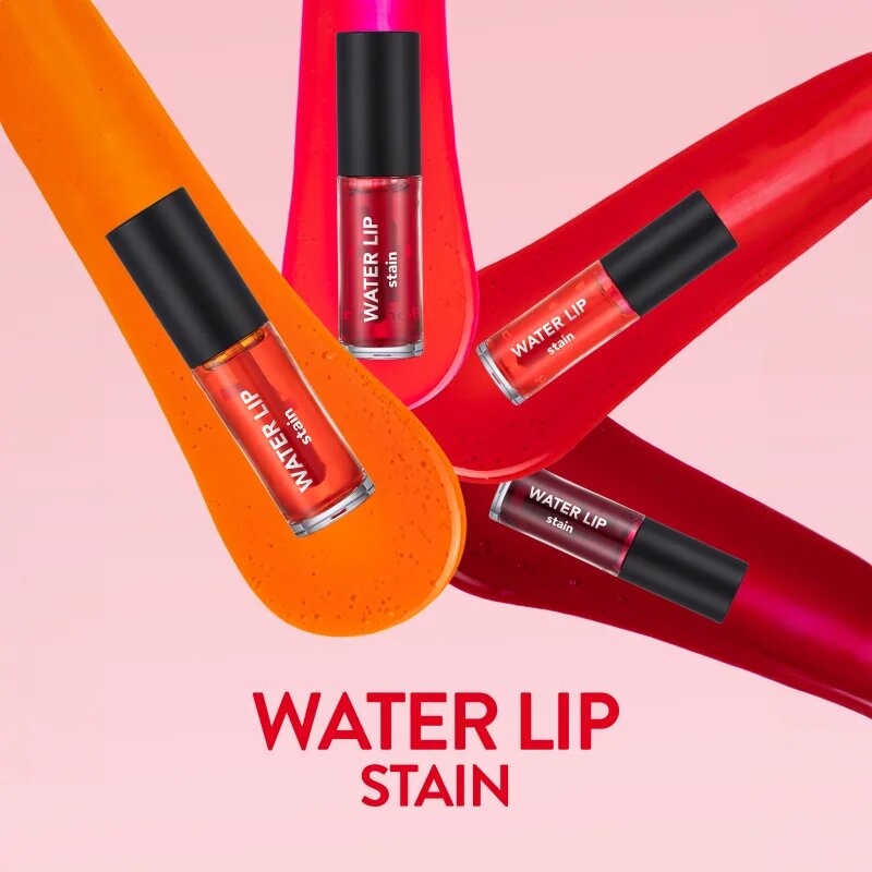 flormar Water Lip Stain ajakszínező tápláló hatással árnyalat 001 Infinite Pink 64 ml