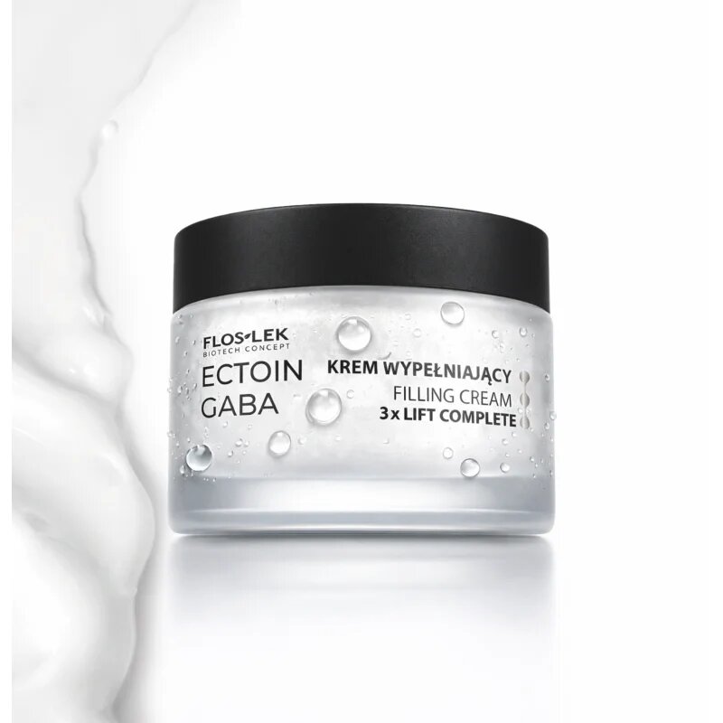 FlosLek Laboratorium Ectoin Gaba Filling Face Cream 3xLift Complete liftinges krém a feszes bőrért 50 ml
