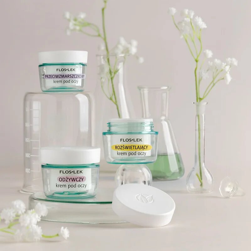 FlosLek Laboratorium Eye Care szemkrém ránctalanító hatással 15 ml