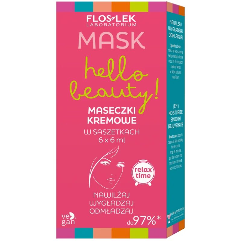 FlosLek Laboratorium Hello beauty! Set ajándékszett arcpakolás felvitelére