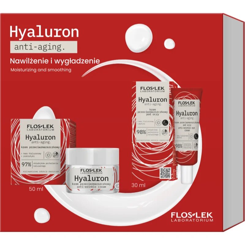 FlosLek Laboratorium Hyaluron ajándékszett a vonalak kisimítására