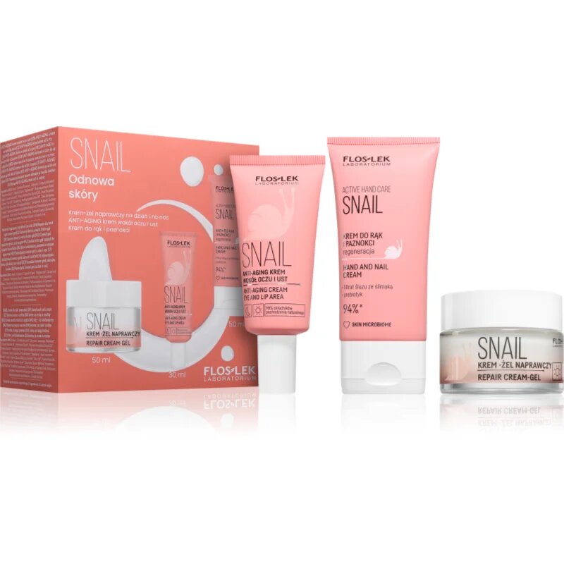 FlosLek Laboratorium Snail ajándékszett a bőr felszínének megújítására