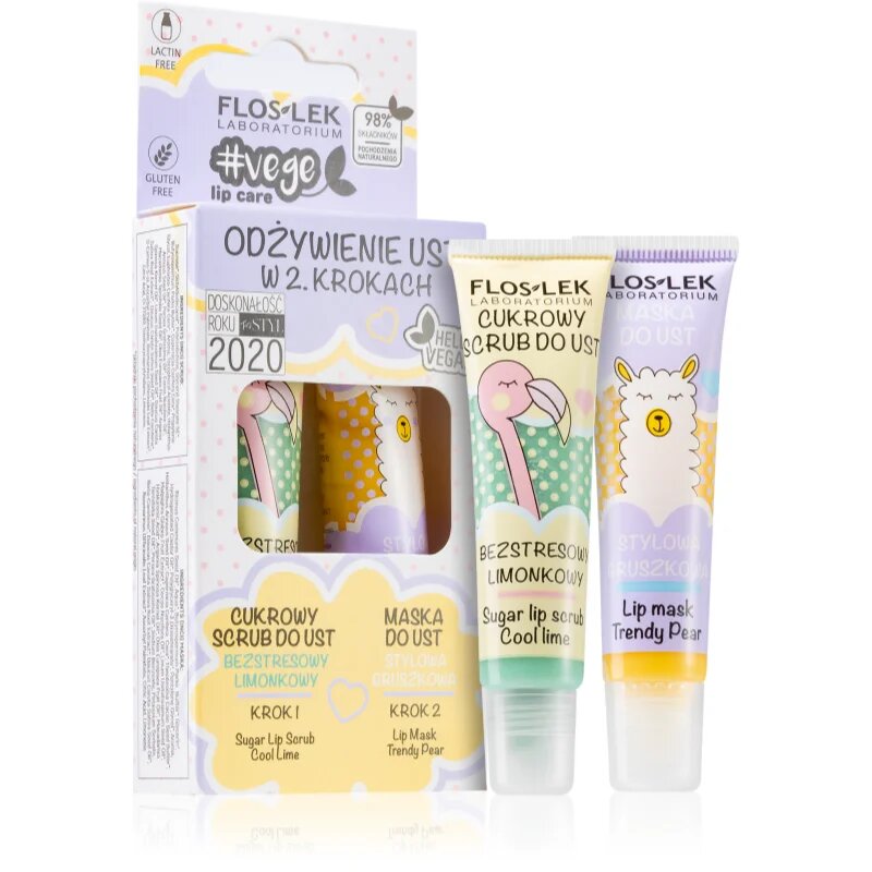 FlosLek Laboratorium Vege Lip Care ajakápoló készlet