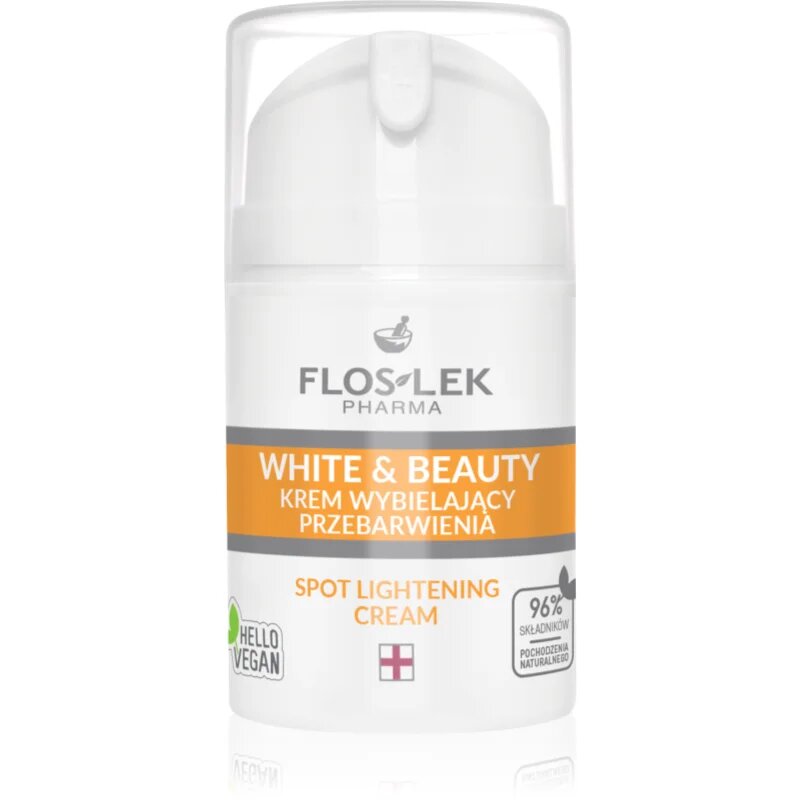 FlosLek Pharma White & Beauty krém a pigmentfoltok ellen 50 ml