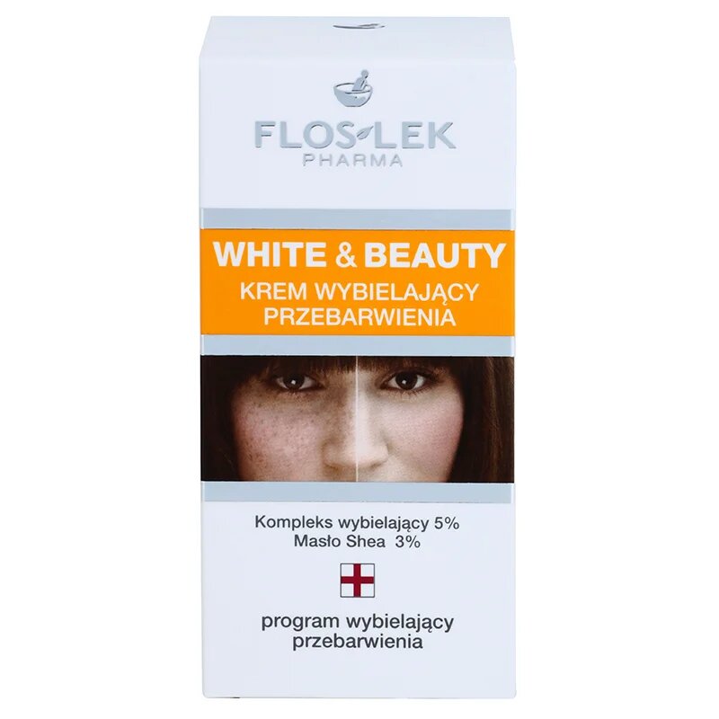 FlosLek Pharma White & Beauty krém a pigmentfoltok ellen 50 ml