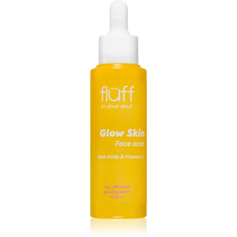 Fluff Glow Skin bőrkisimító arcpeeling C vitamin 40 ml