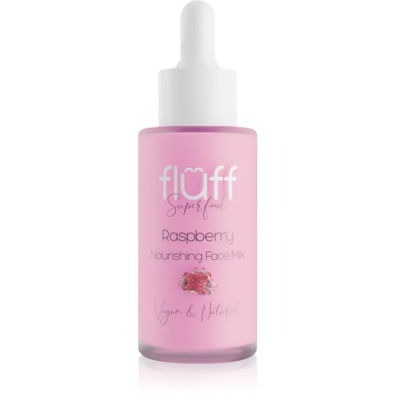 Fluff Superfood bőrápoló tej tápláló hatással Raspberry 40 ml