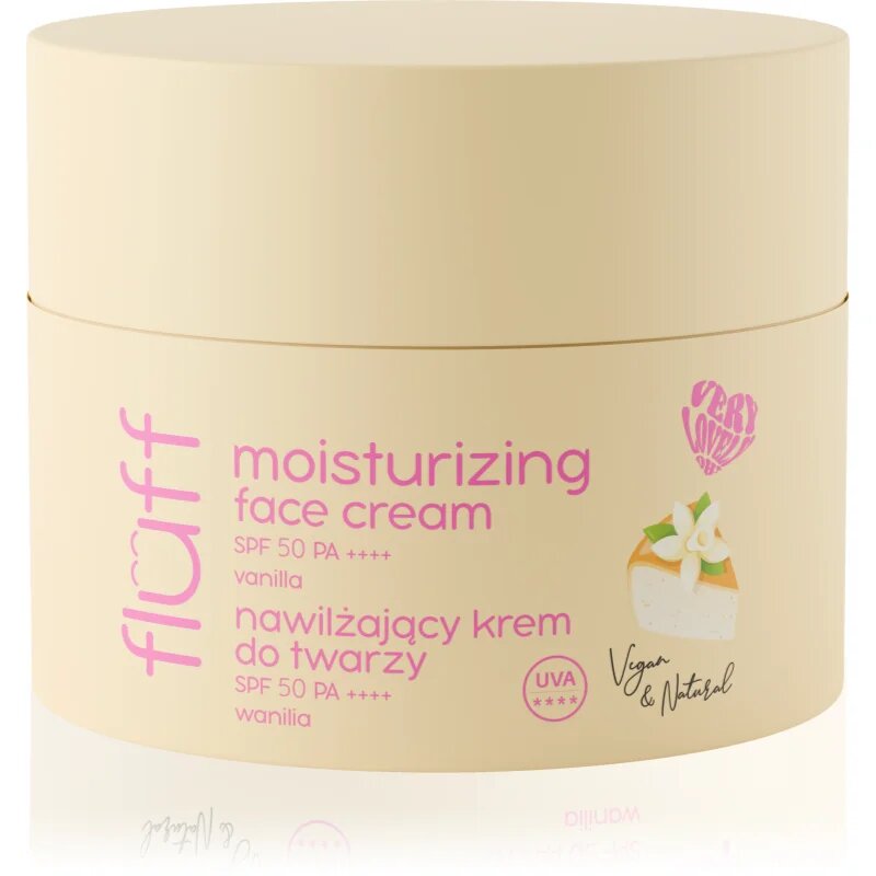 Fluff Vanilla hidratáló krém az arcra 50 ml