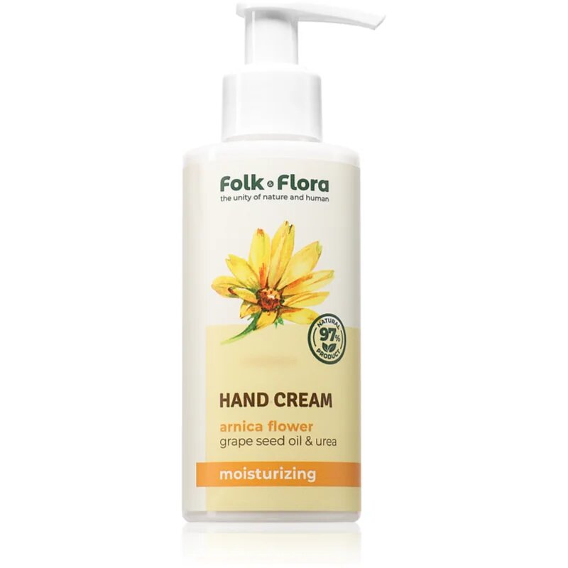 Folk & Flora Arnica Flower hidratáló kézkrém 150 ml
