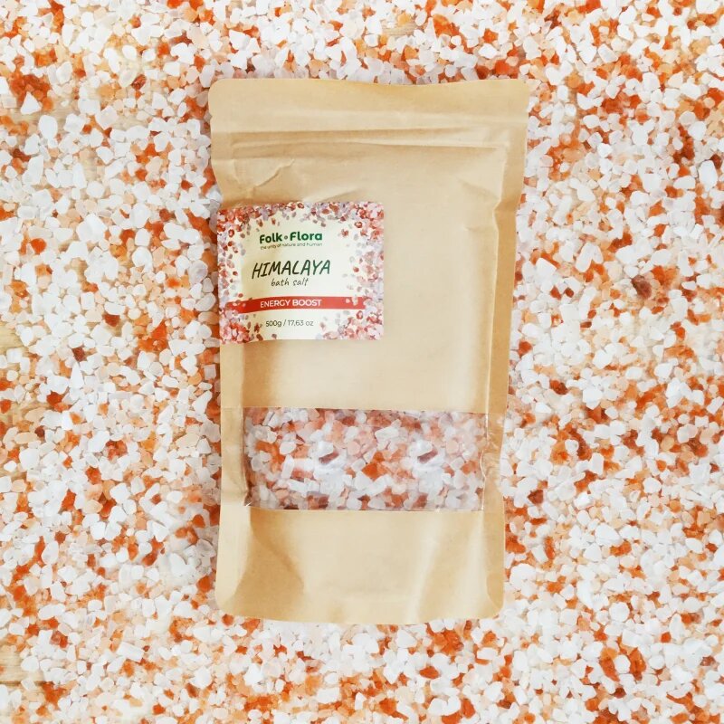 Folk & Flora Himalaya relaxációs fürdősó 500 g