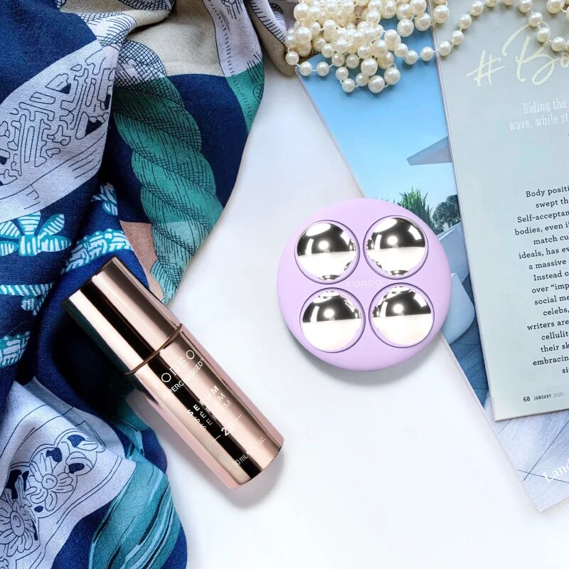 FOREO BEAR™ 2 body mikroáramos tonizáló készülék testre Lavender 1 db