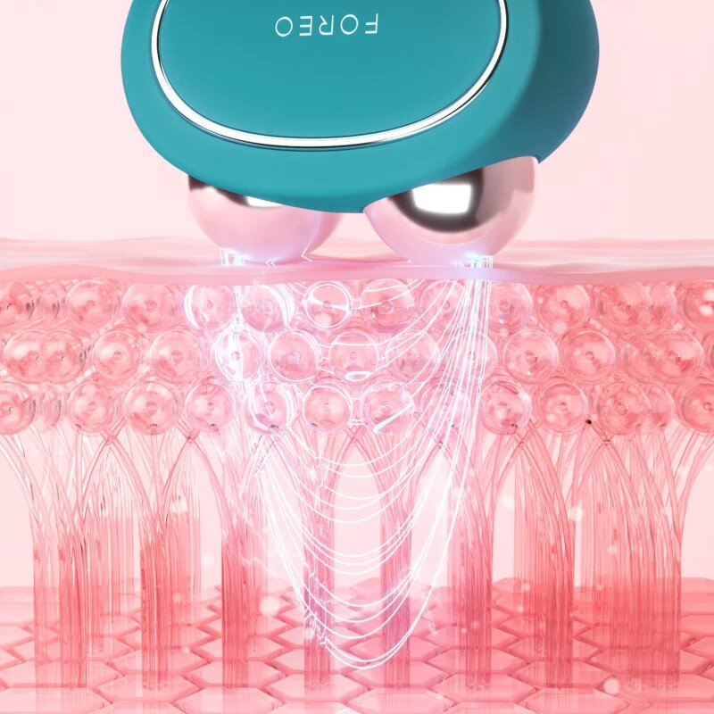 FOREO BEAR™ 2 mikroáramos tonizáló készülék az arcra Evergreen 1 db