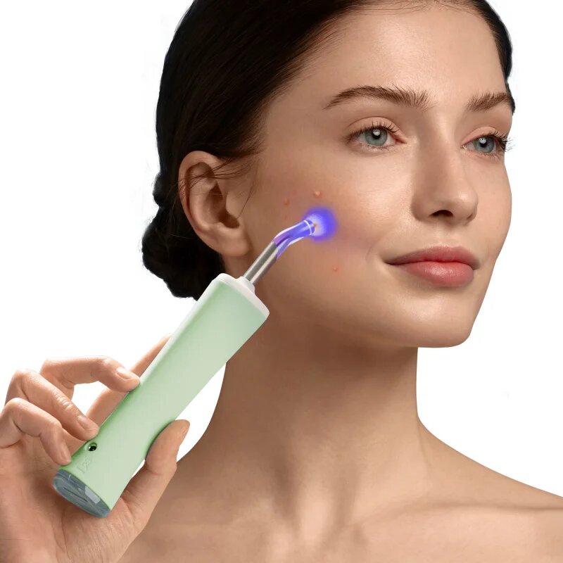FOREO ESPADA™ 2 Plus toll kék világítással a pattanások csökkentésére Pistachio 1 db