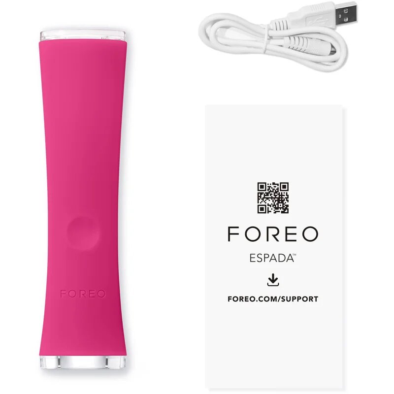 FOREO ESPADA™ 2 toll kék világítással a pattanások csökkentésére Fuchsia 1 db