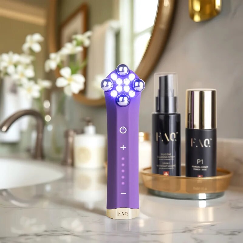 FOREO FAQ™ 401 kettős mikroáramú LED-es tonizáló készülék 1 db