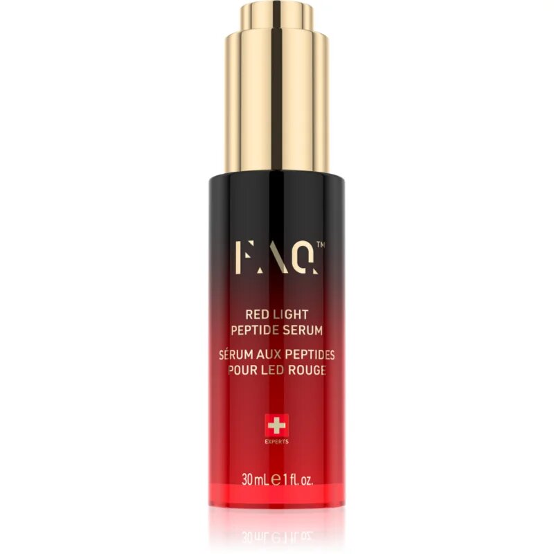 FOREO FAQ™ Red Light Peptide Serum LED-terápiás hatásfokozó arcszérum peptidekkel 30 ml