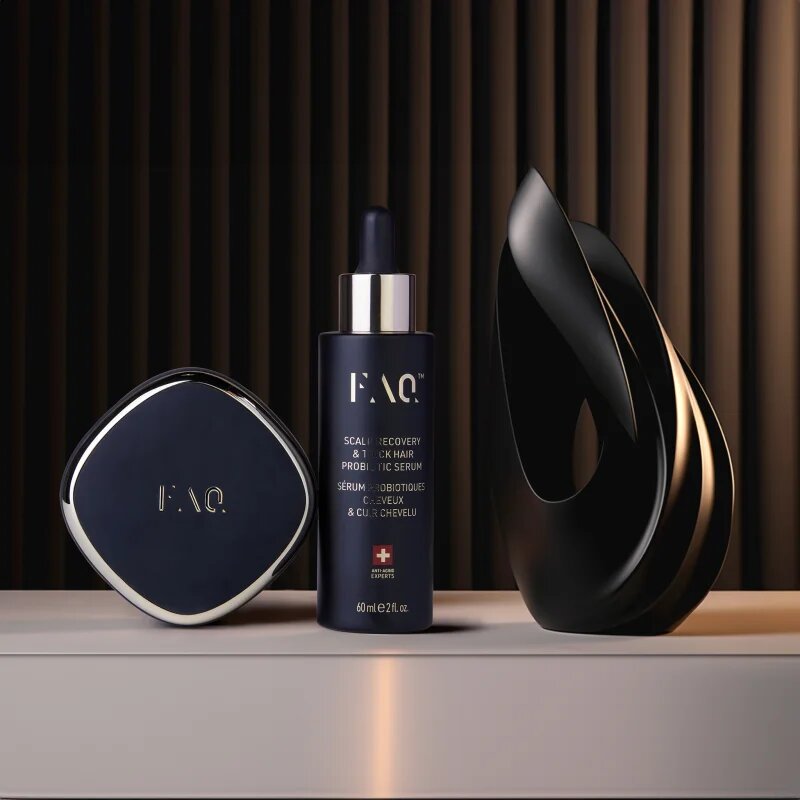 FOREO FAQ™ Scalp Recovery & Thick Hair Probiotic Serum probiotikus szérum a haj és a fejbőr regenerációjáért 60 ml