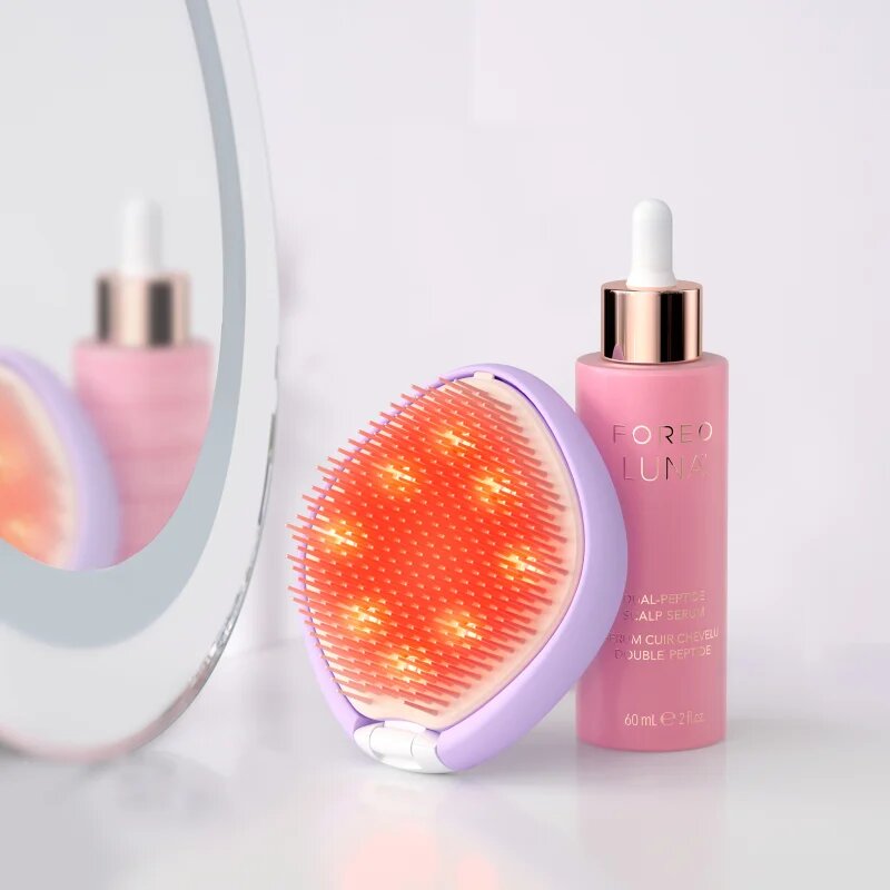 FOREO FLIP™ Play Advanced 3-in-1 fésű LED megvilágítással I Lilac You 1 db