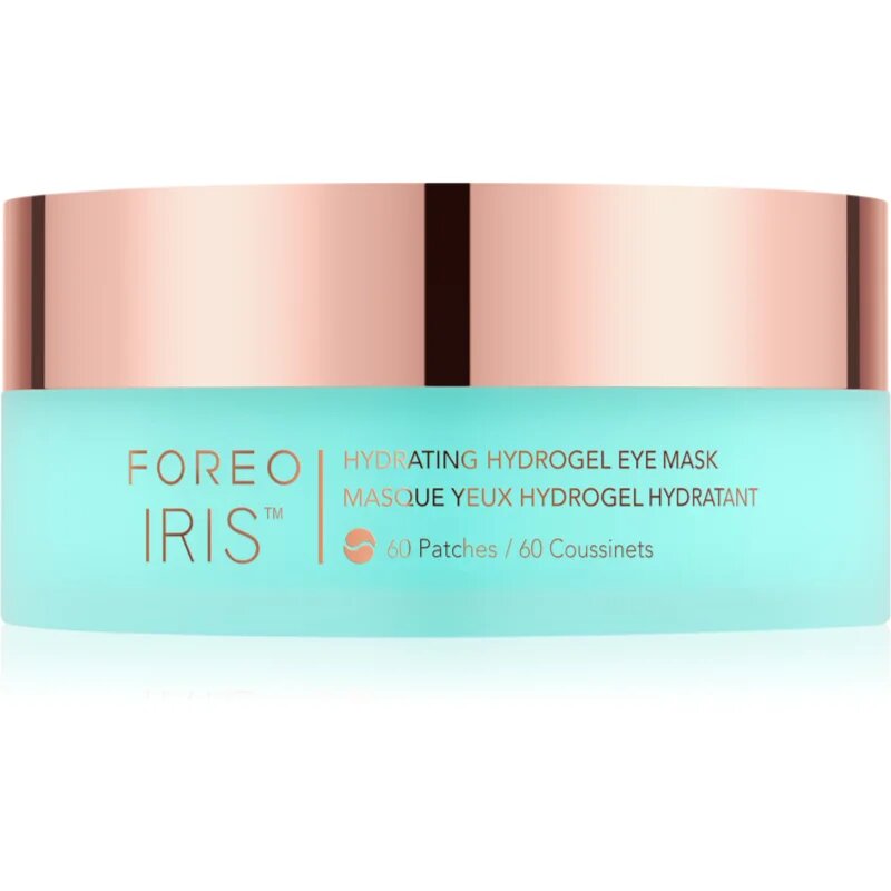 FOREO IRIS™ Hydrogel Eye Mask mélyhidratáló maszk a szem köré 60x1 db