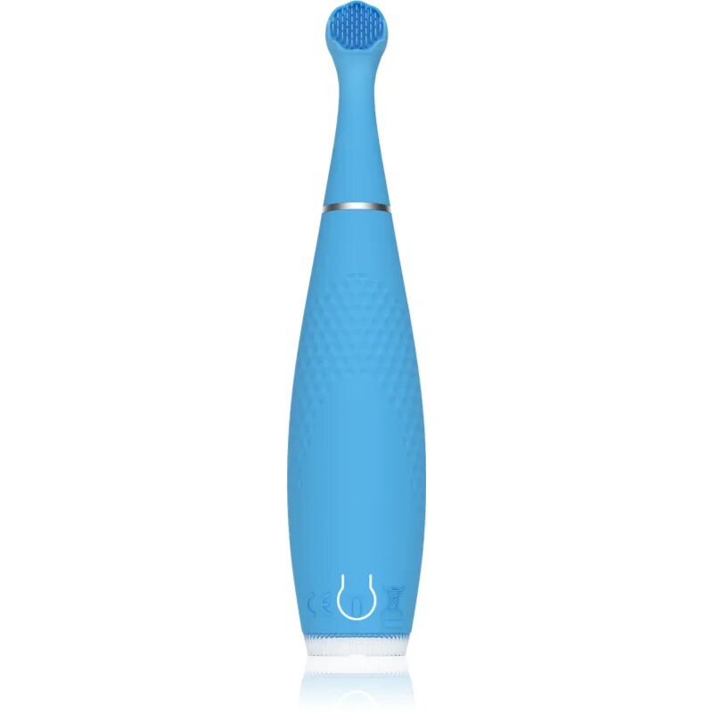 FOREO ISSA™ 4 Baby elektromos fogkefe gyermekeknek újszülöttkortól 3 éves korig Bubble Blue 1 db
