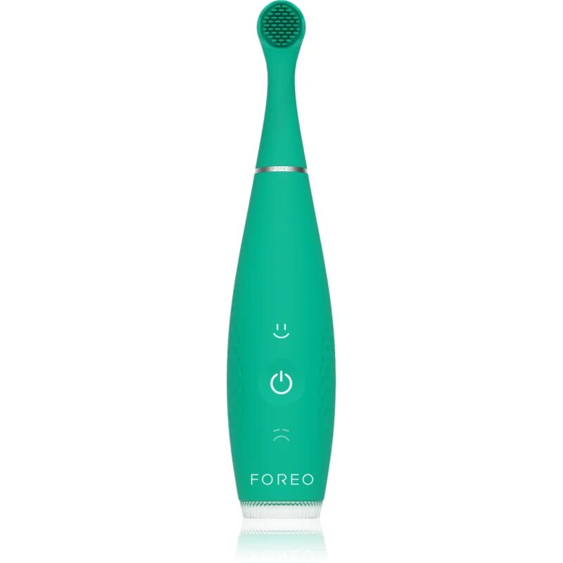 FOREO ISSA™ 4 Baby elektromos fogkefe gyermekeknek újszülöttkortól 3 éves korig Kiwi Green 1 db