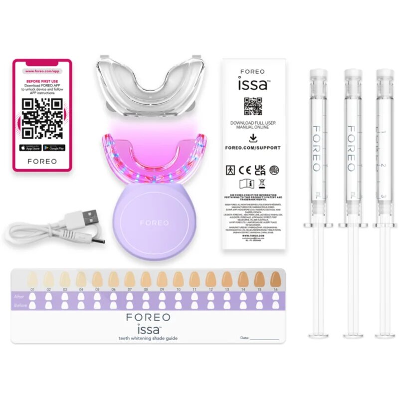 FOREO ISSA™ Teeth Whitening Set fogfehérítő szett