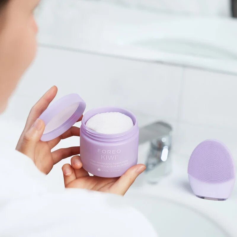 FOREO KIWI™ Pore Minimizing Toner Pads tonizáló párnák pórusok minimalizálásához 60 db