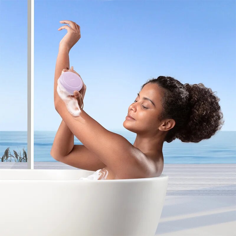 FOREO LUNA™ 4 body masszázs kefe testre Lavender