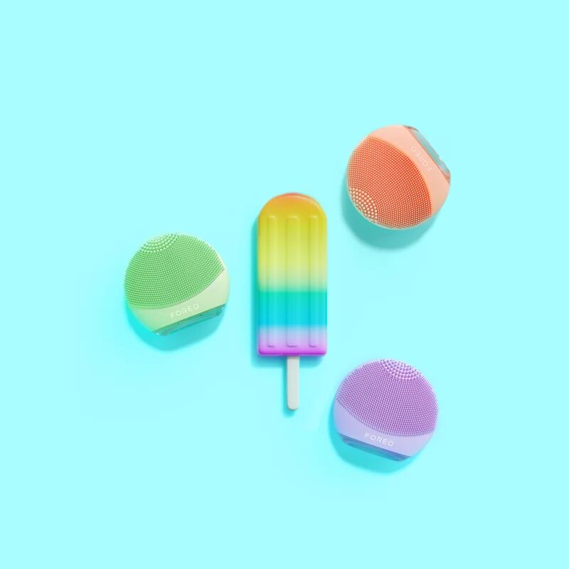 FOREO LUNA™4 Go szónikus tisztító készülék utazásra Pistachio