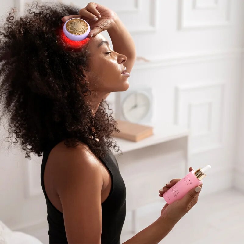 FOREO LUNA™4 Hair LED Scalp Massager masszázs eszköz fejbőrre Lavender 1 db