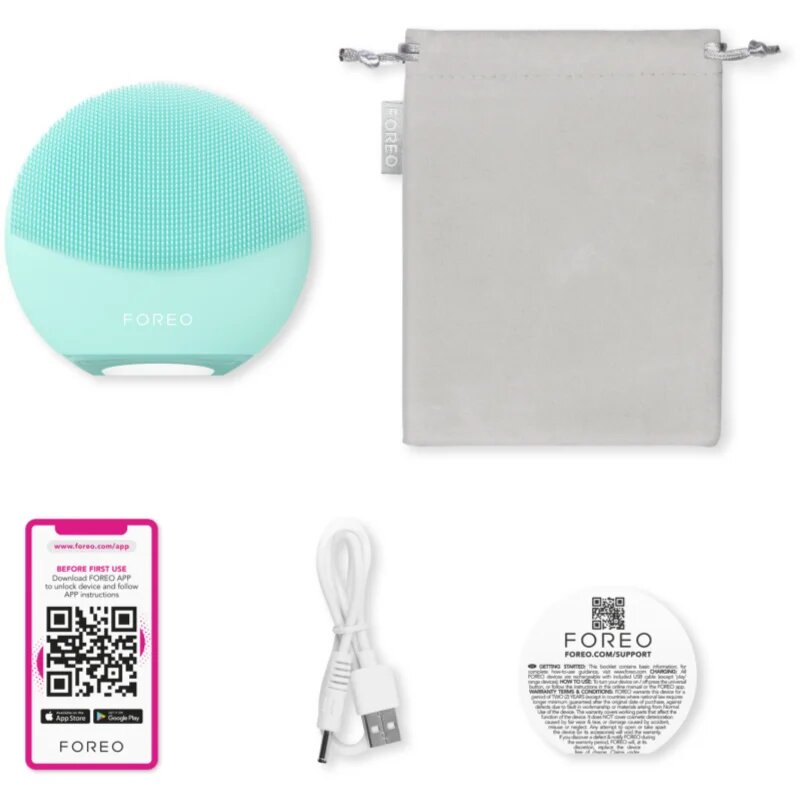FOREO LUNA™4 Mini tisztító készülék az arcra Arctic Blue