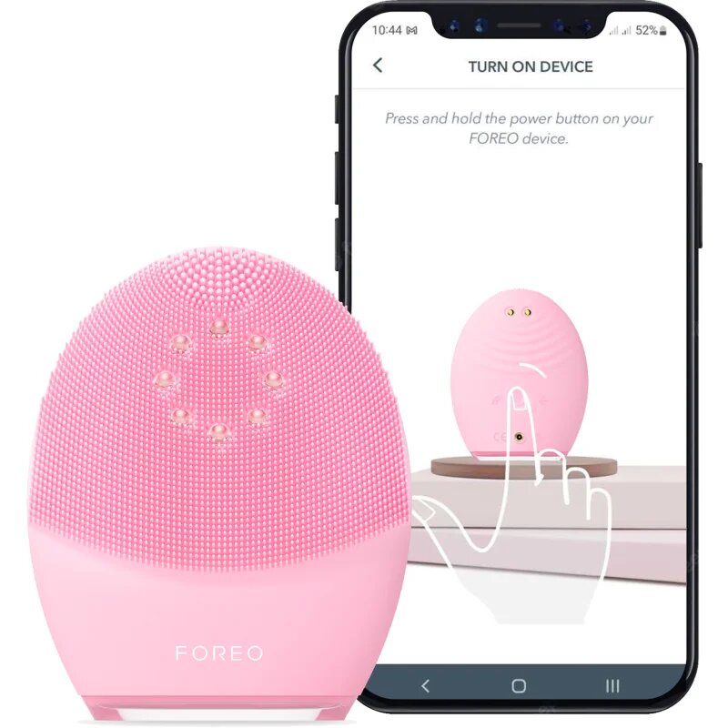FOREO LUNA™4 Plus szónikus tisztító készülék hőkezelő funkcióval és feszesítő masszázzsal normál bőrre 1 db