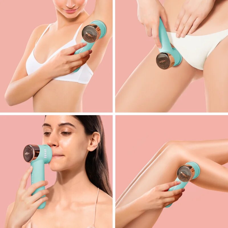 FOREO PEACH™ 2 Go szőrnövekedés-megelőző IPL rendszer hölgyeknek Arctic Blue 1 db