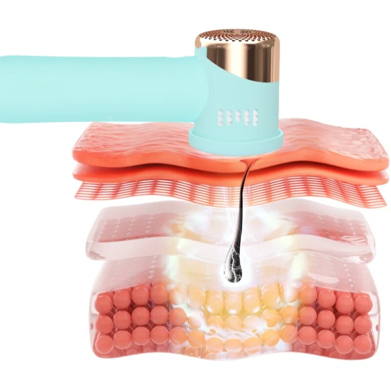 FOREO PEACH™ 2 Go szőrnövekedés-megelőző IPL rendszer hölgyeknek Arctic Blue 1 db